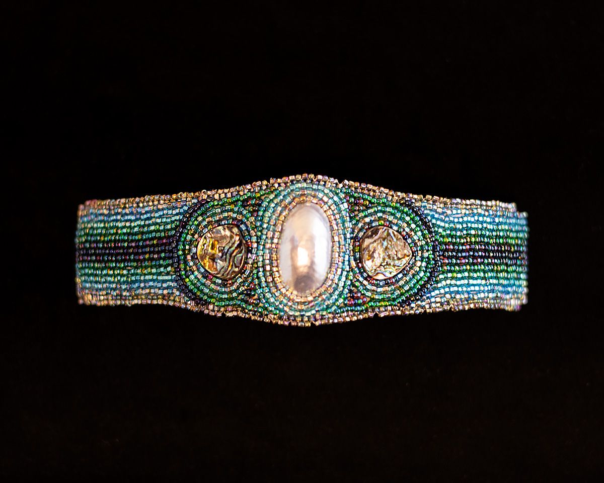 Beaded Bracelet with Stones