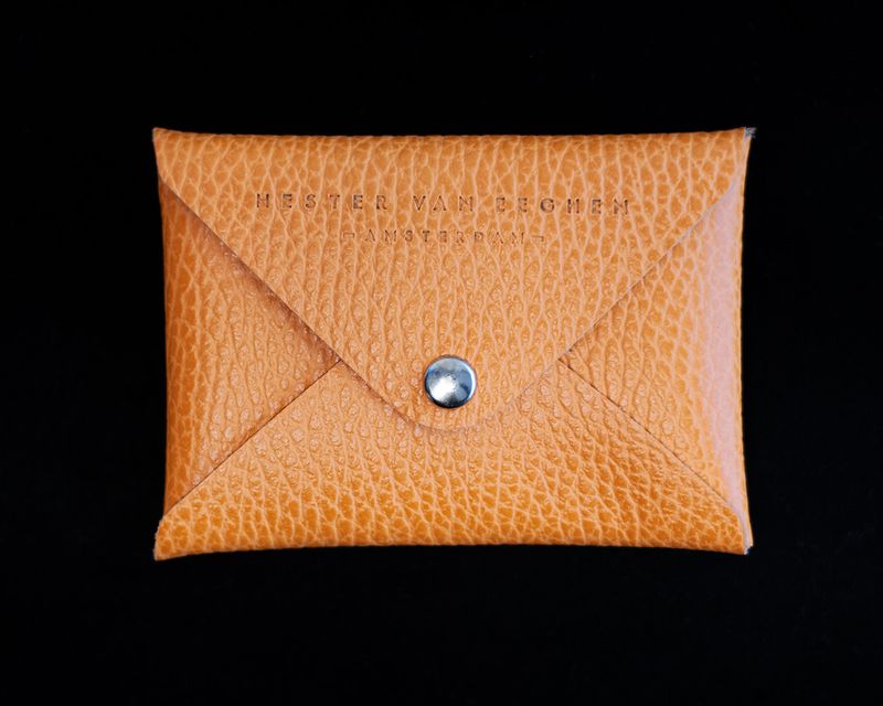 Light Orange Airmail Creditcard Wallet
