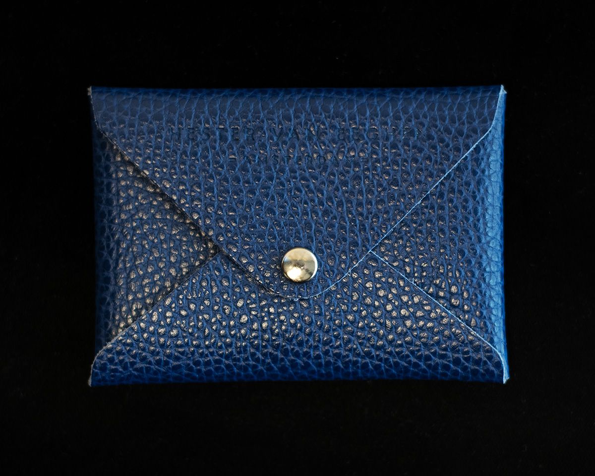 Navy Blue Airmail Creditcard Wallet