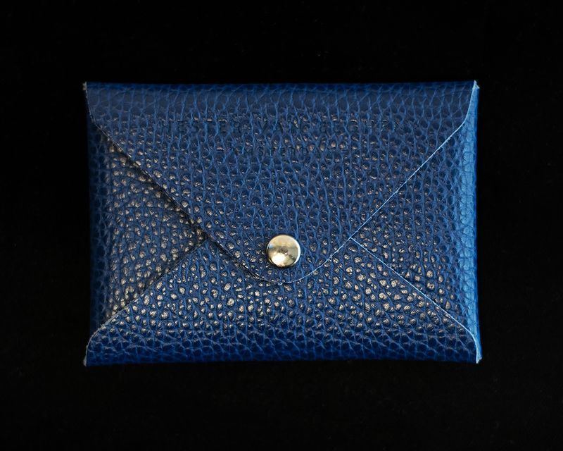 Navy Blue Airmail Creditcard Wallet