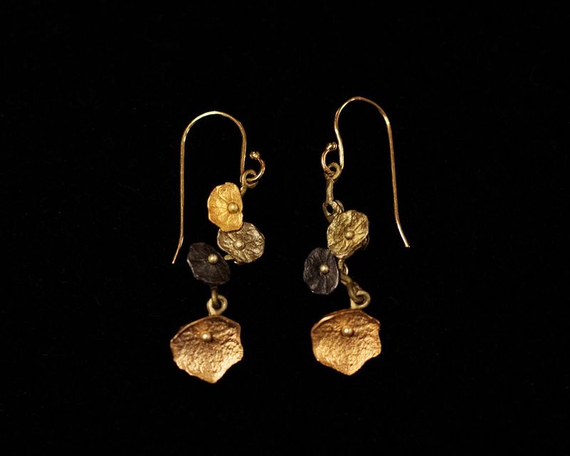 Nasturtium Earrings