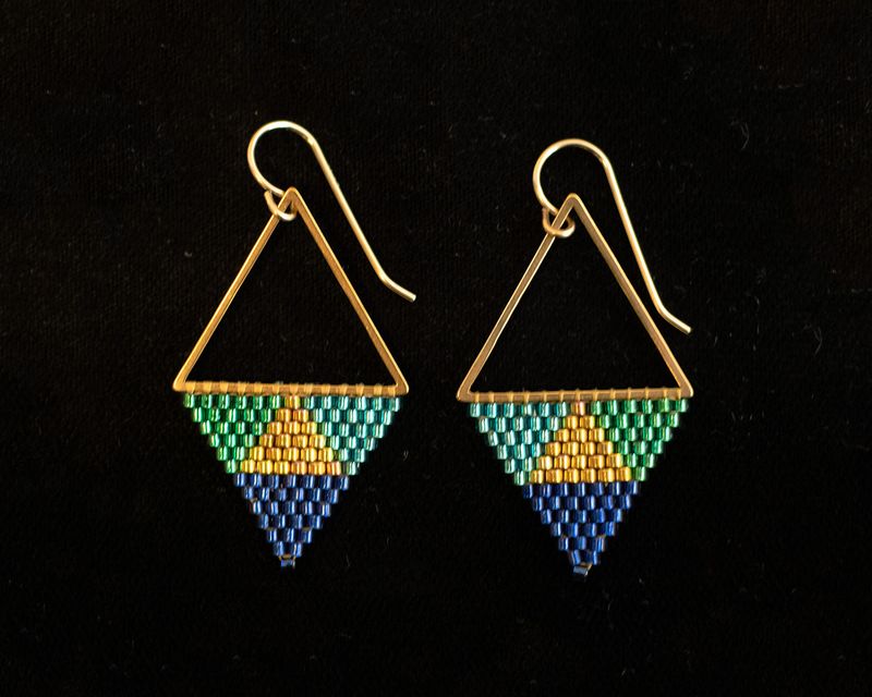 Triangle Earrings