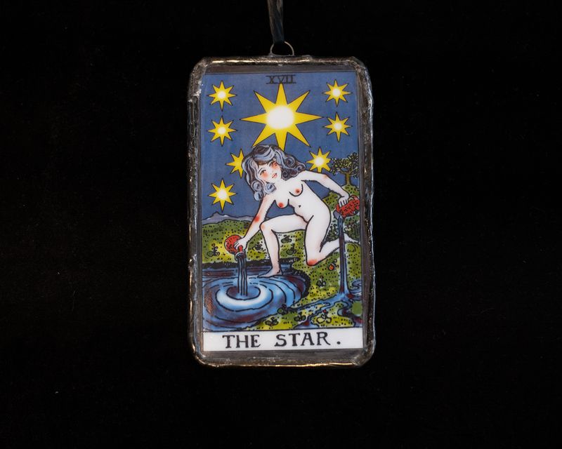 The Star Tarot Glass Art