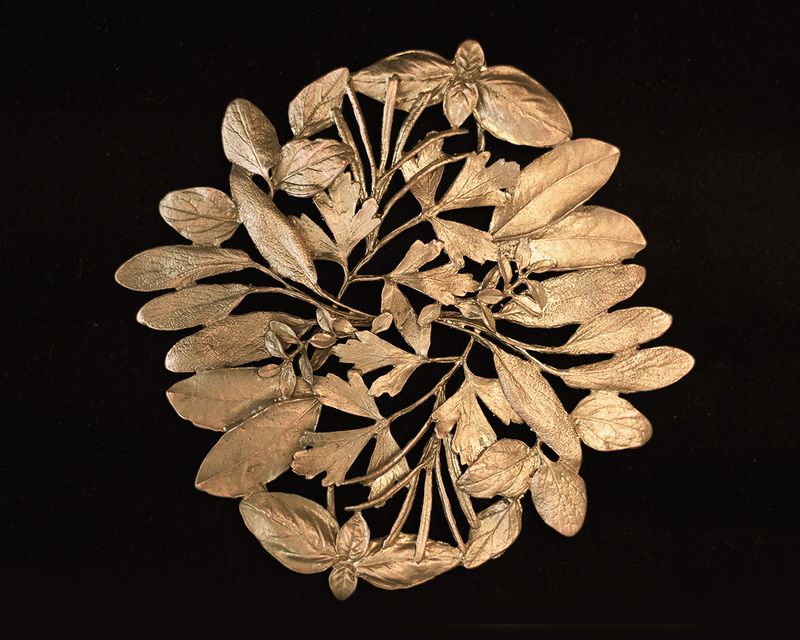 Bronze Herb Trivet
