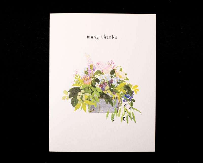 Thank You Floral Card