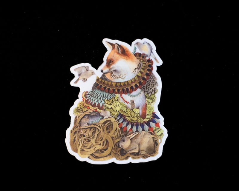 Quilted Comrades Sticker