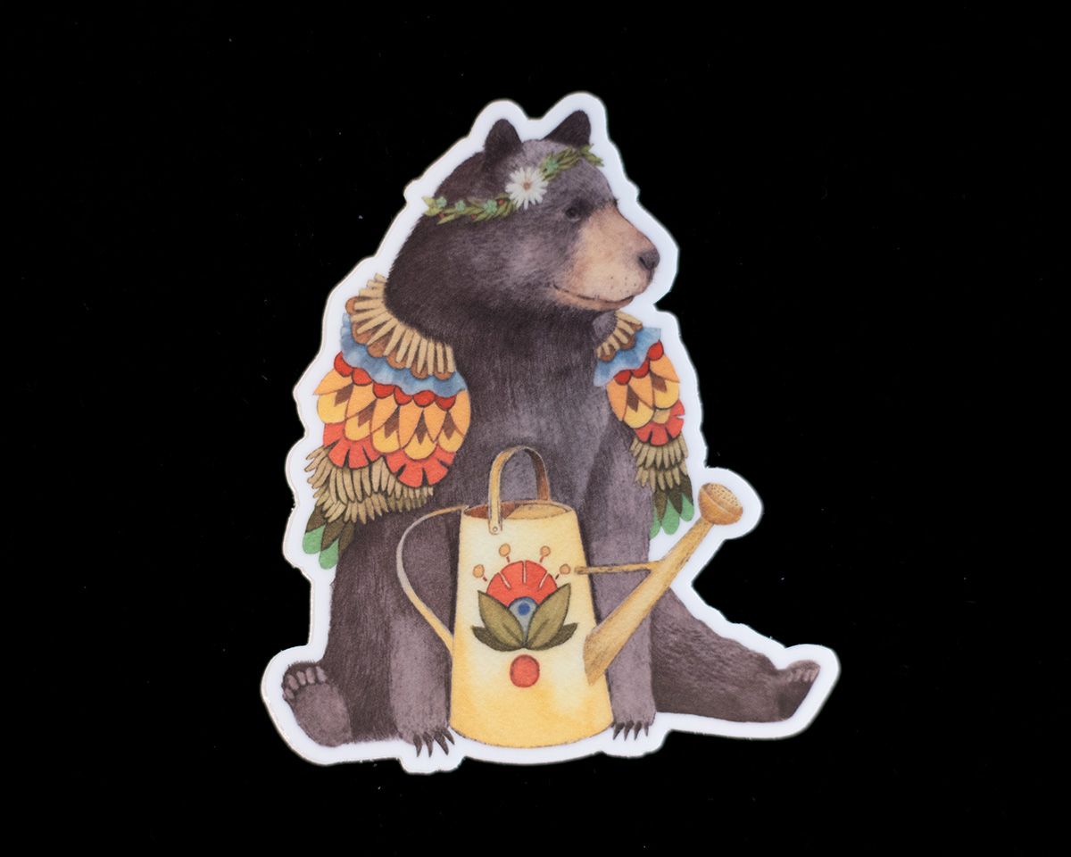 Watering Can Sticker