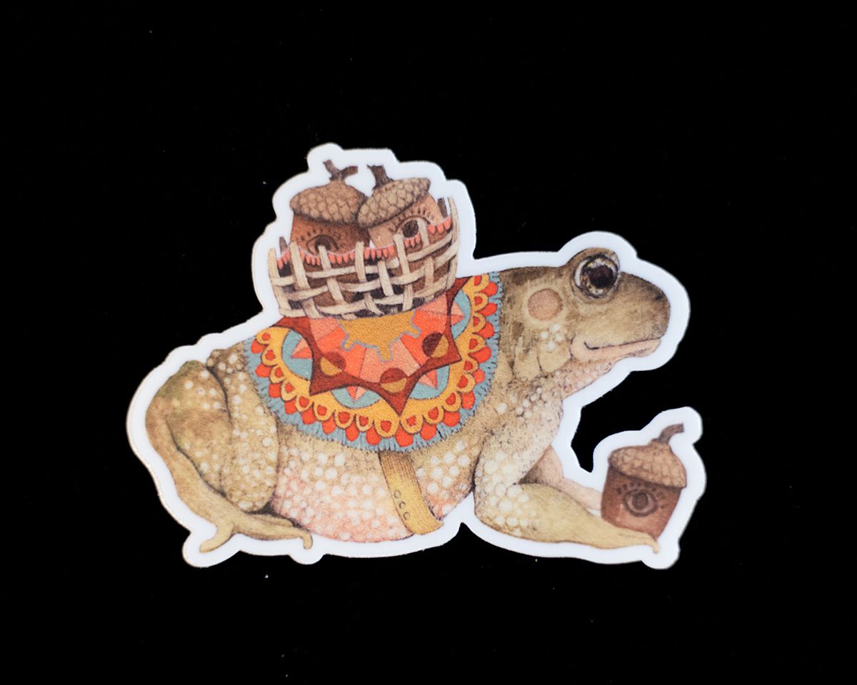 Acorn Forage sticker
