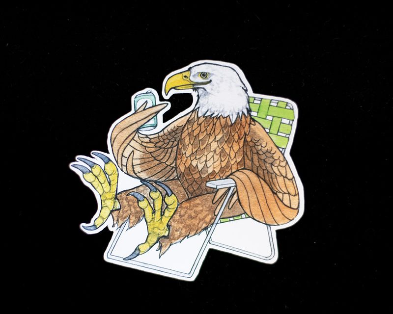 Eagle Sticker
