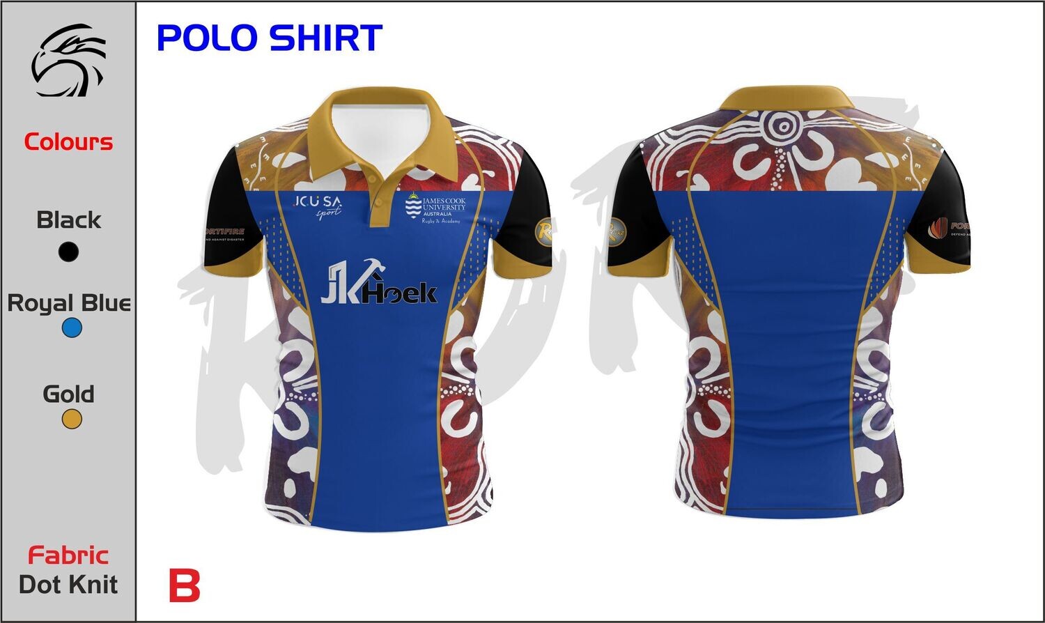 JCU Rugby 7s Mens Polo