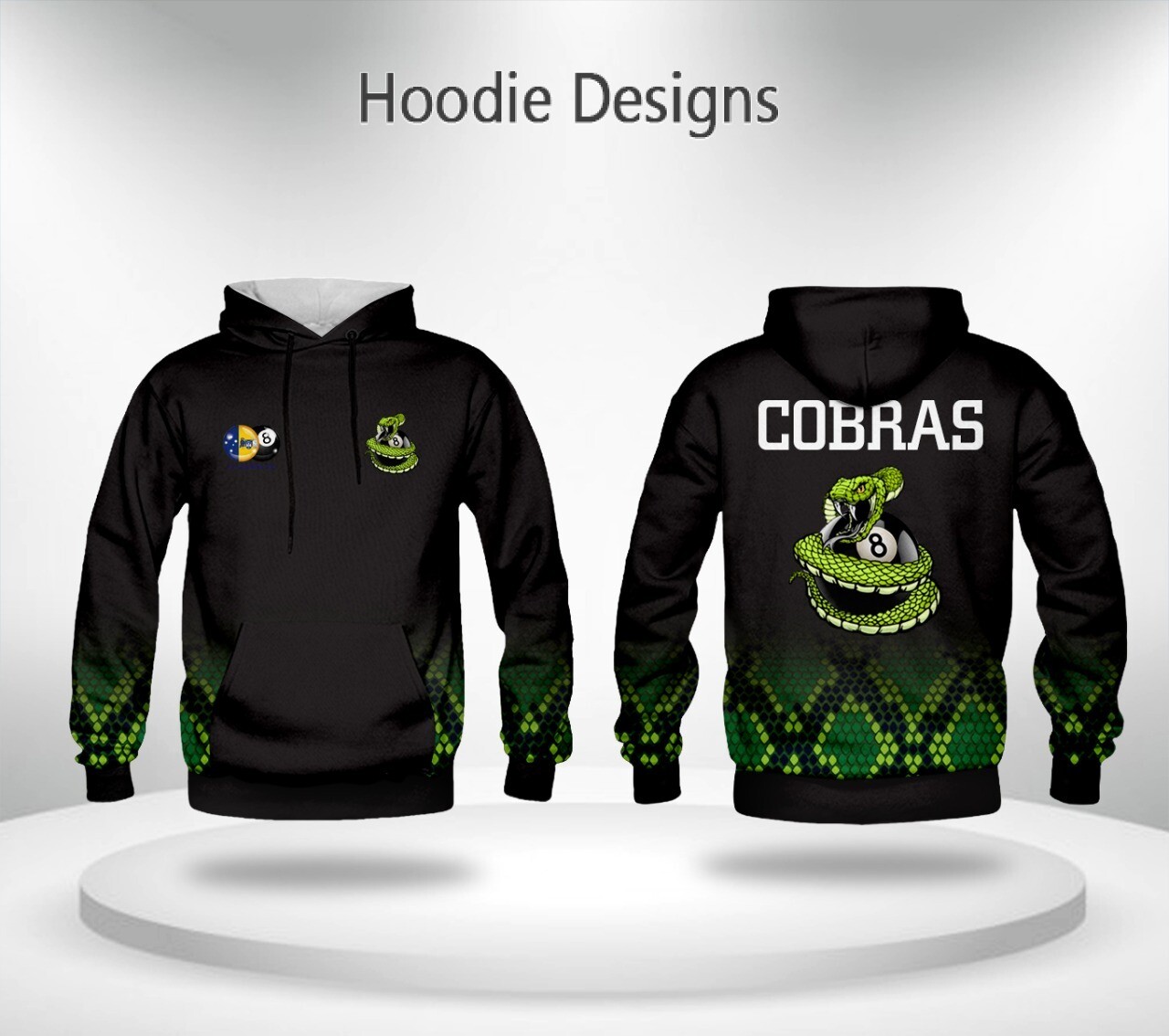 COBRAS 8 BALL HOODIE
