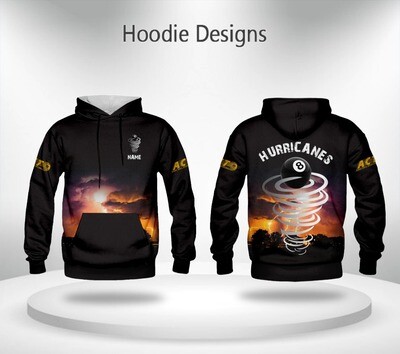 HURRICANES 8 BALL HOODIE