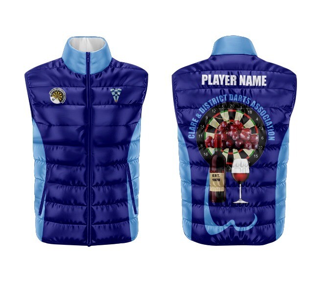 CLARE DARTS PUFFER VEST