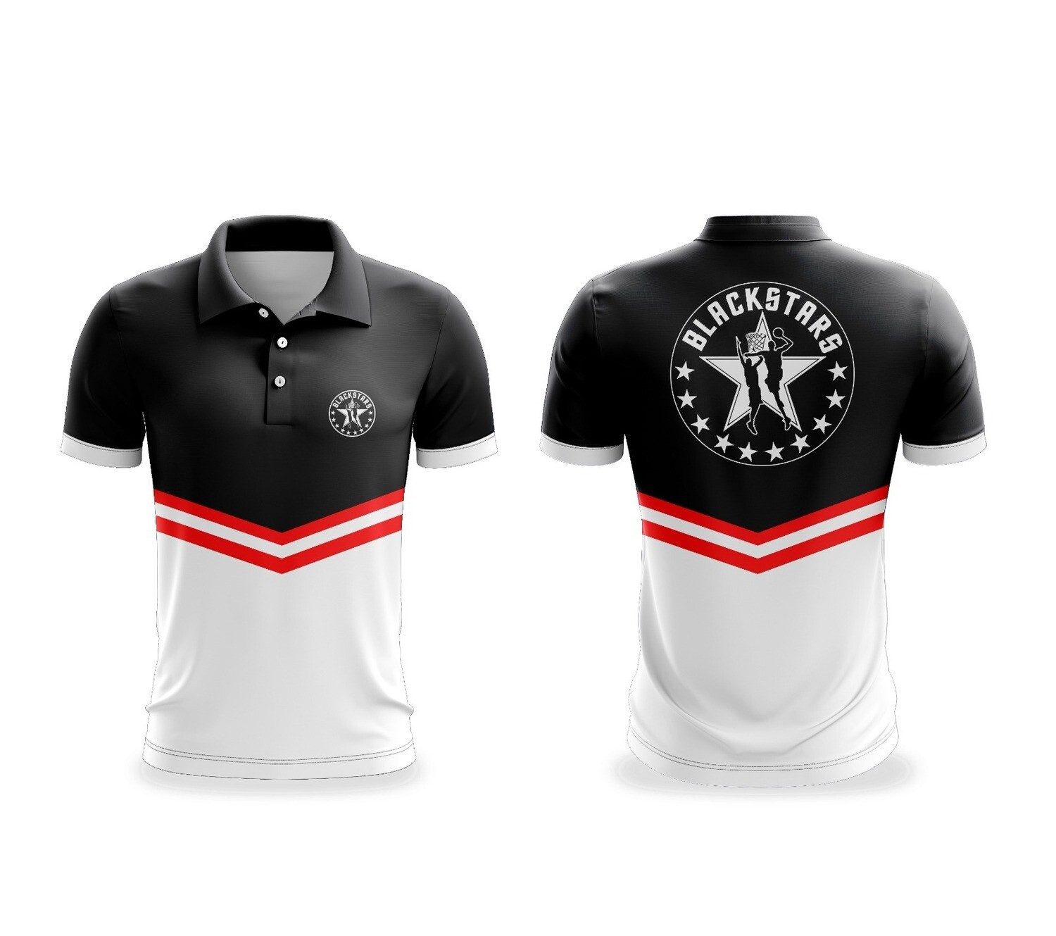 BLACKSTARS GAME DAY POLO