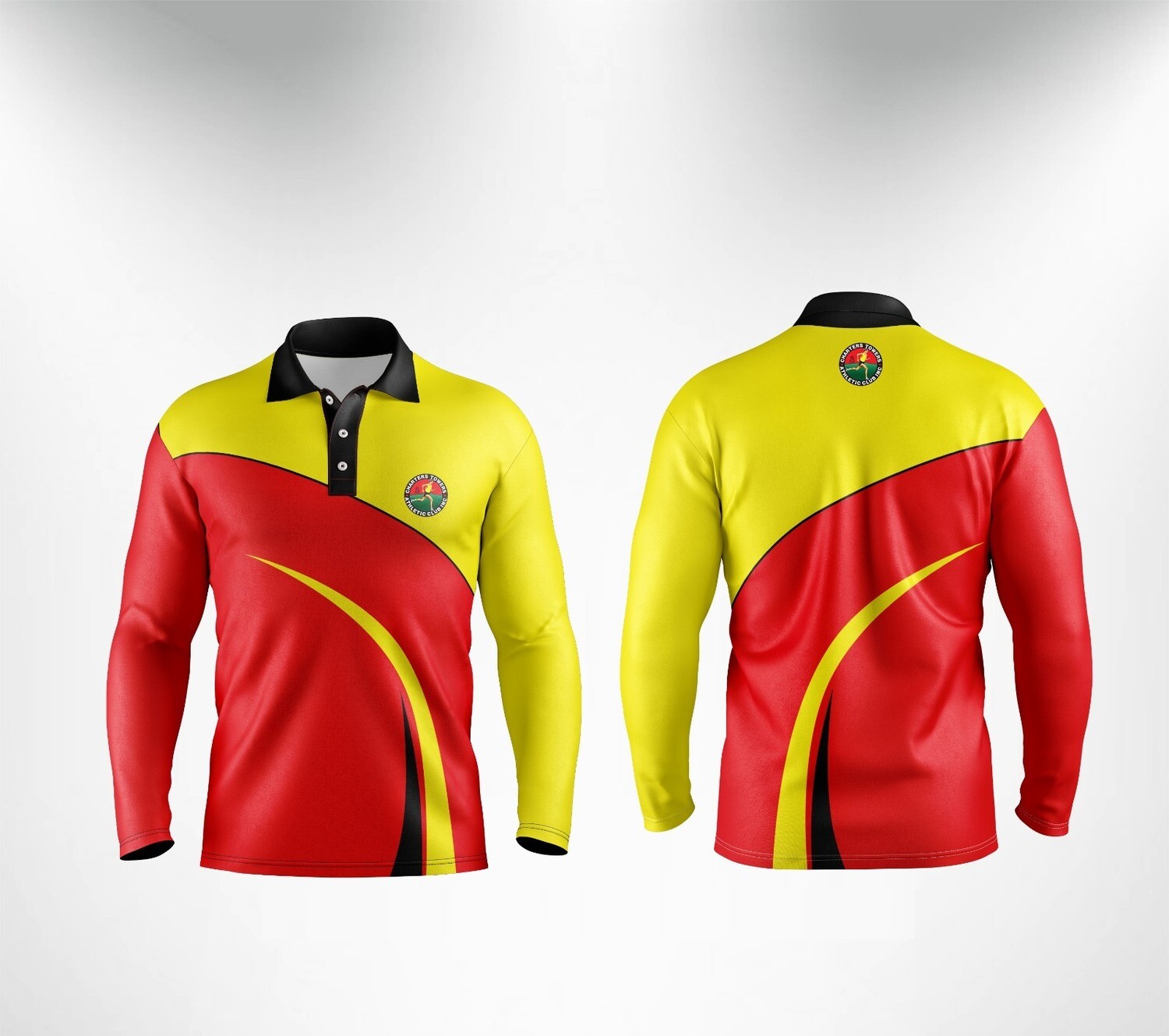 Charters Towers Athletics Long Sleeve Polo