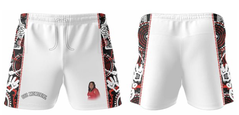 CCC MEMORIAL SHORTS WHITE
