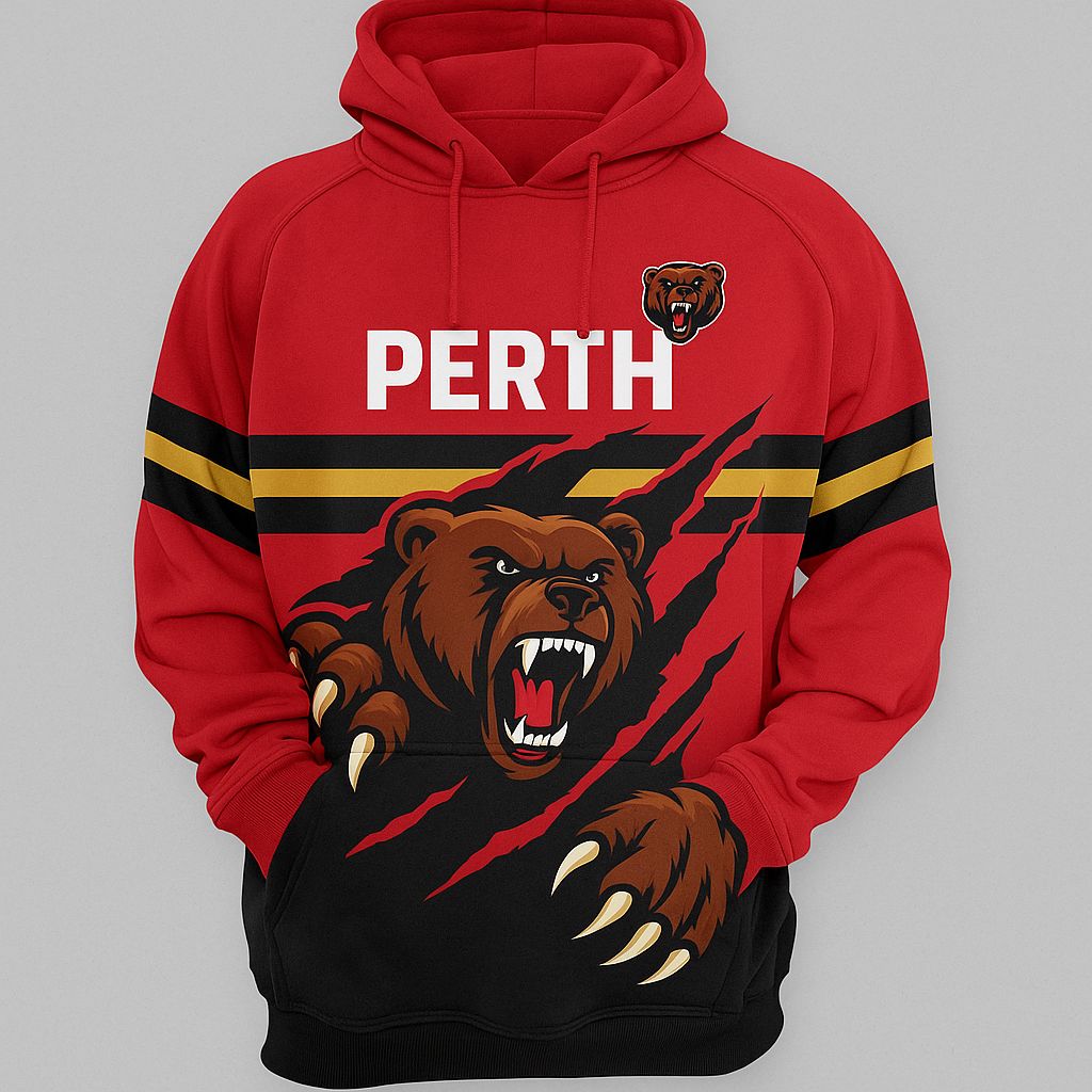 PERTH BEARS HOODIE 4