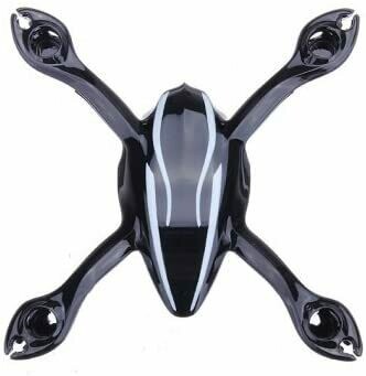 HubsanX4 H107L Replacement Frame - Black
