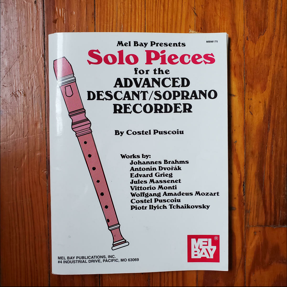 Solo Pieces for the Advanced Descant/Soprano Recorder by: Costel Puscoiu