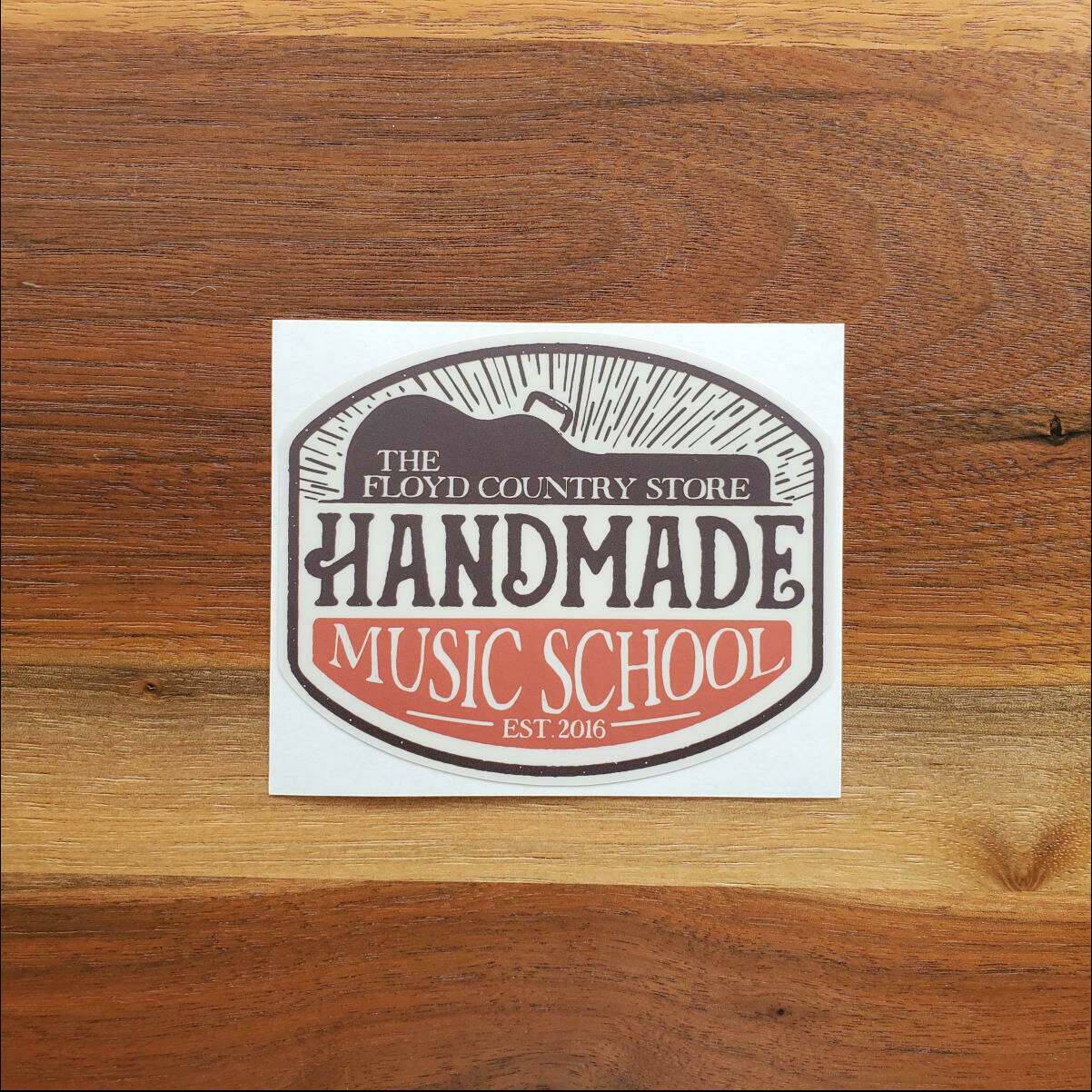 Handmade Music School Sticker