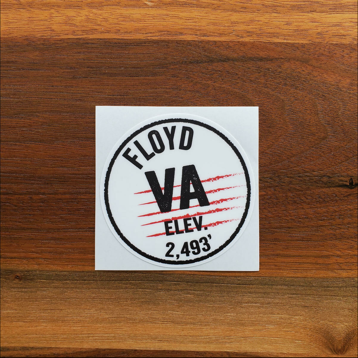 Floyd, VA Postmark Sticker