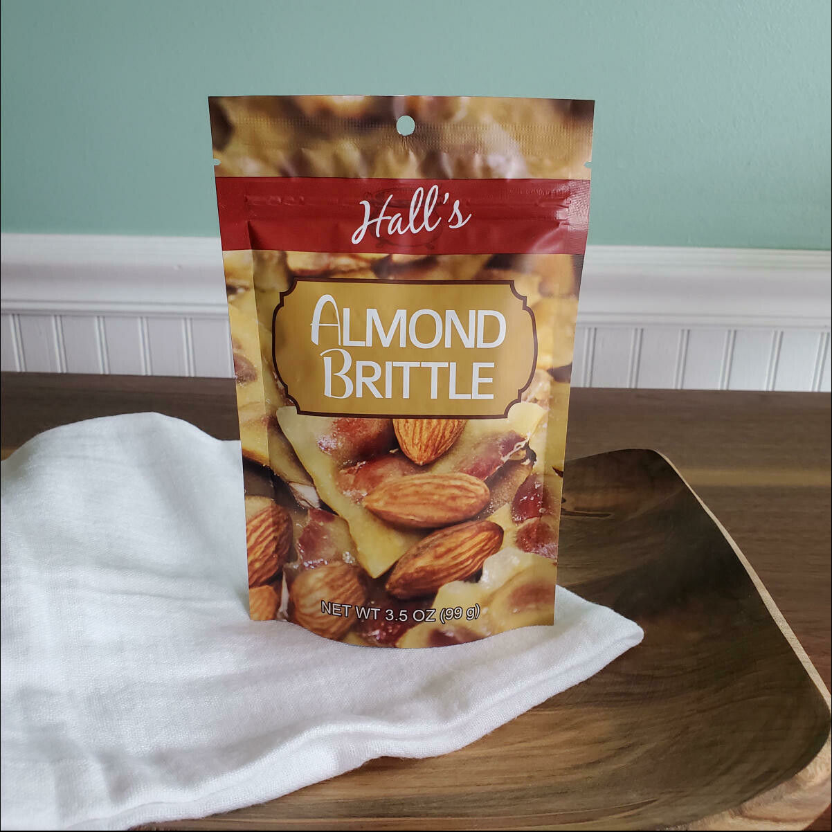 Hall's Almond Brittle 3.5 oz