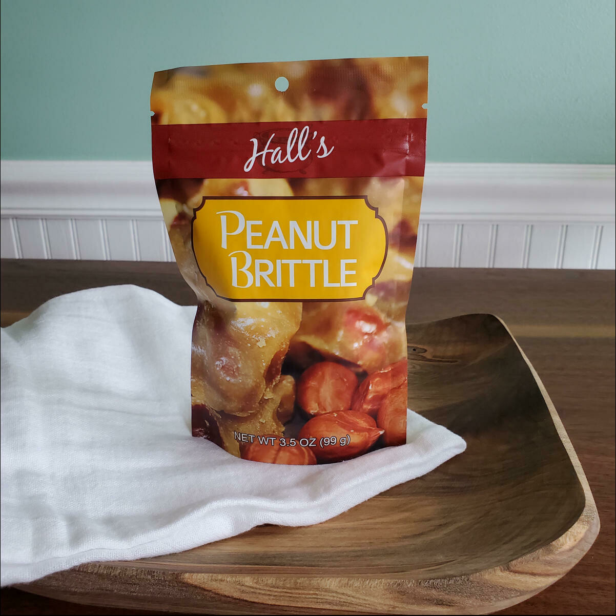 Hall's Peanut Brittle 3.5 oz