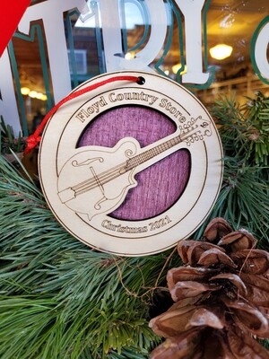 Floyd Country Store Christmas Ornament  Mandolin