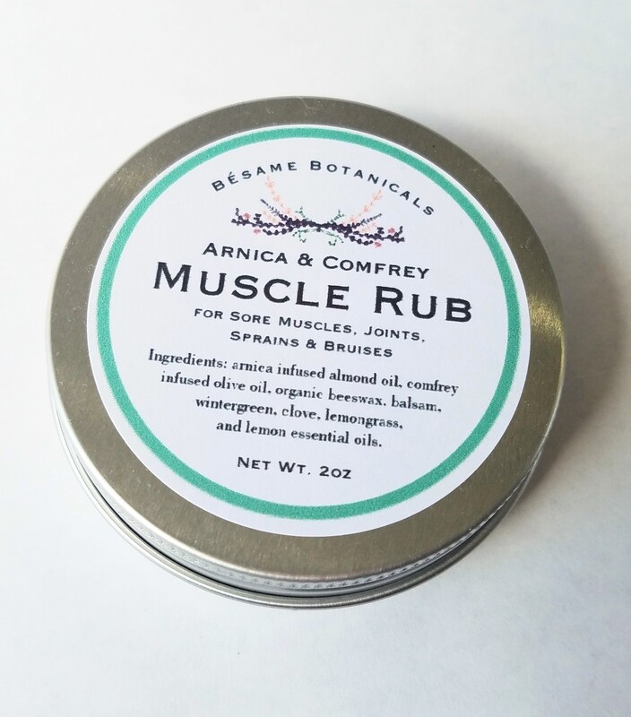Arnica &amp; Comfrey Muscle Rub