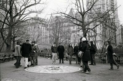 John Lennon's Strawberry Fields: New York City, 2003