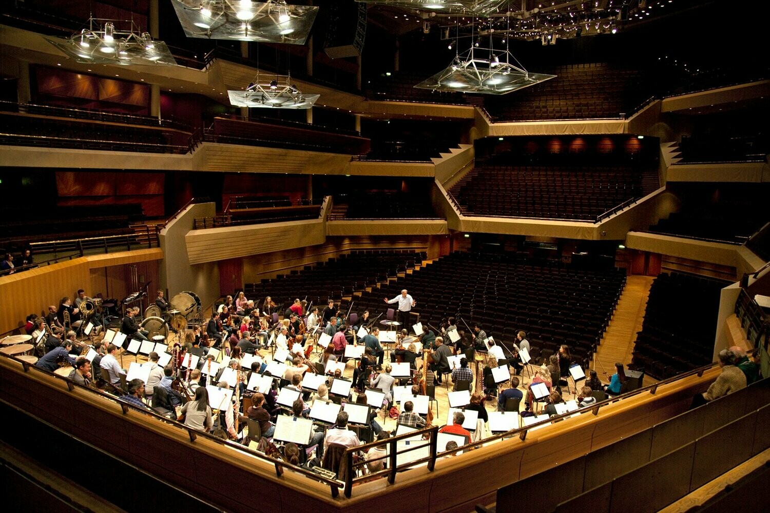 Markus Stenz - Hallé rehearsal: Bridgewater Hall, Manchester, England, 2008