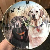 Clocks made from Collector Plates