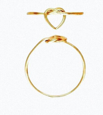 Heart Knot Ring