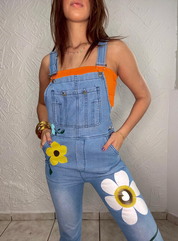 Frida Denim Overalls 