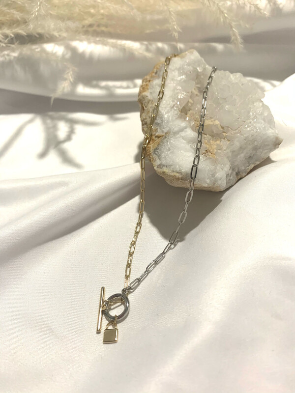 Two Tone Chain Necklace