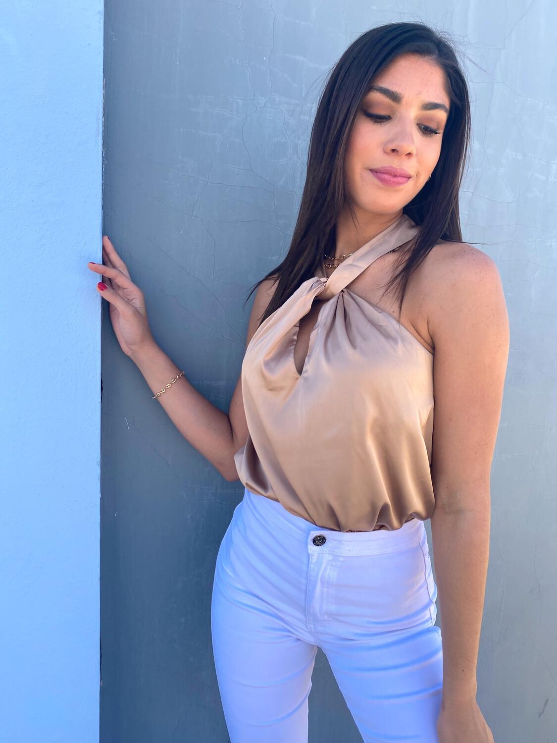 Cindy Halter Neck Top