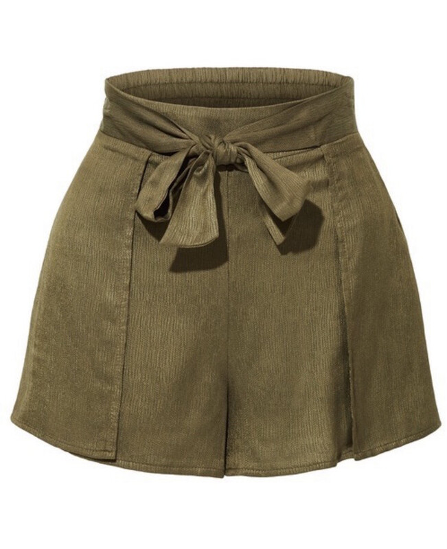 Sarah Shorts (Olive or Beige)
