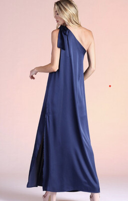 Hathor One Shoulder maxi dress