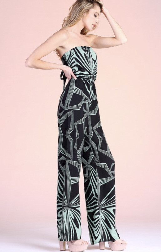 Gio Strapless Jumpsuit