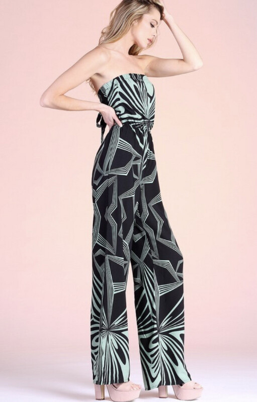 Gio Strapless Jumpsuit