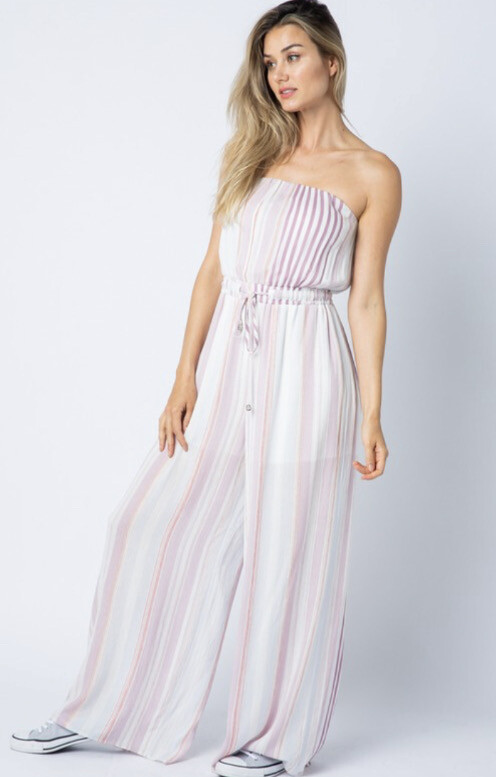 Roxana Strapless Jumpsuit