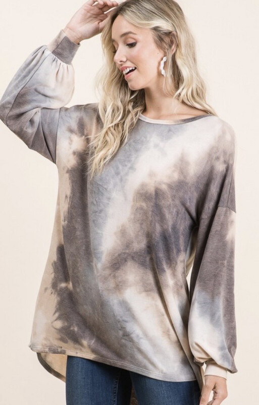 Hannah High Low Tunic Top 