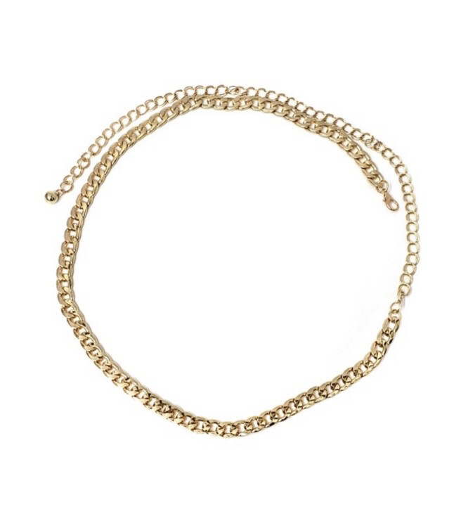 Single Chain Belt (Gold Or Silver)