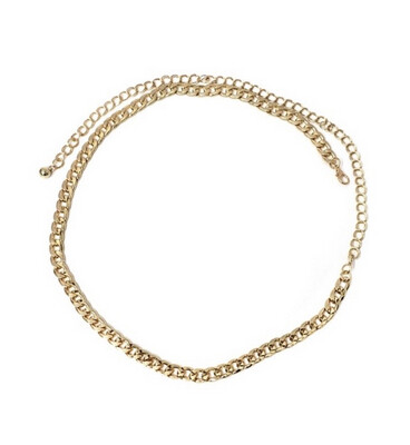 Single Chain Belt (Gold Or Silver)