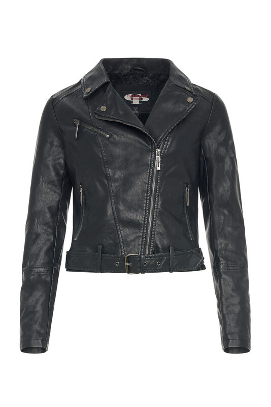Lucca Faux Leather Jacket