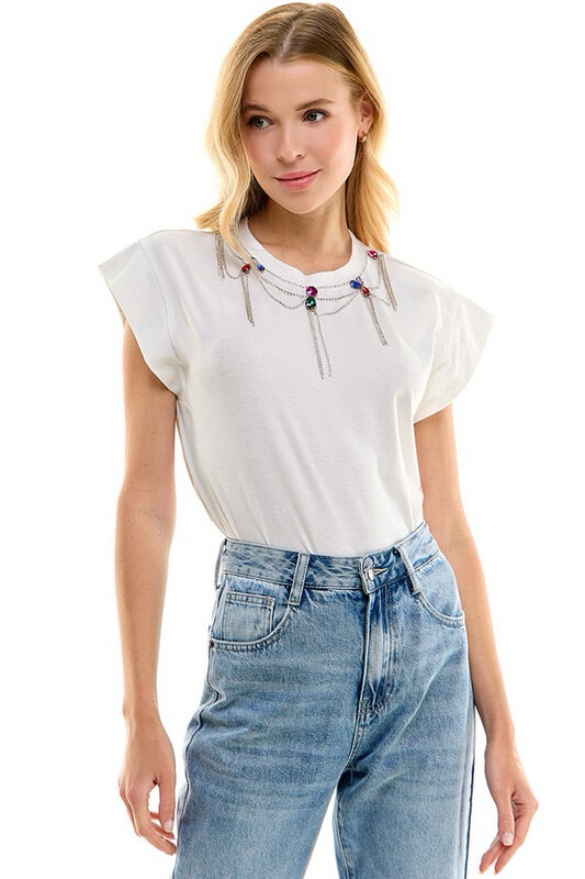 Isabel Jewel Top