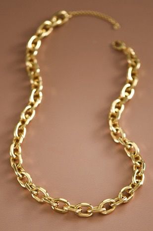 Chunky Oval Chain Necklace