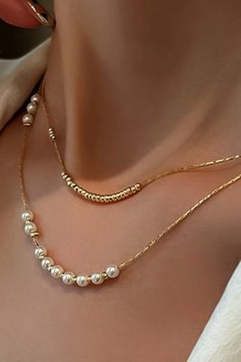 Multi Layer Pearl necklace