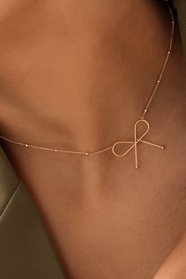 Bow Necklace