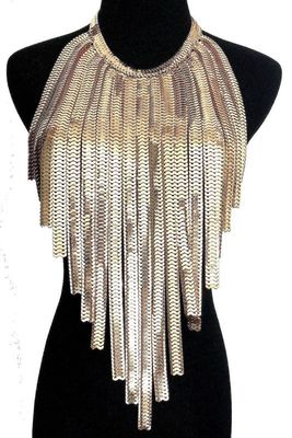 Metallic Statement Necklace